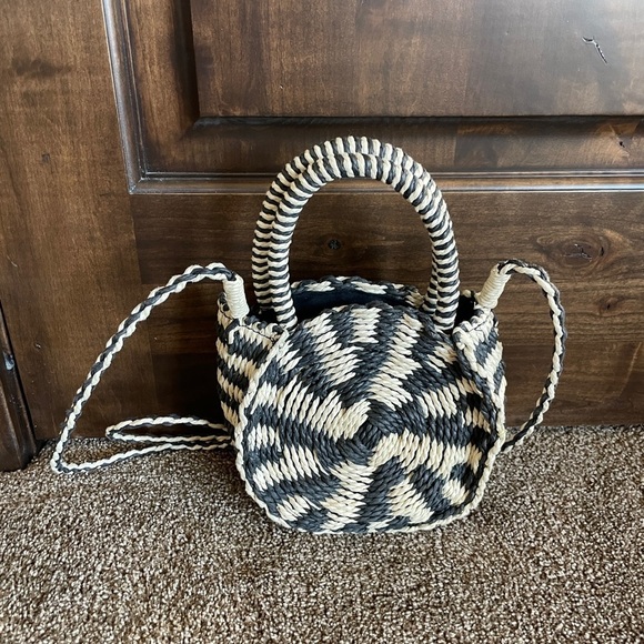 Lucky Brand Handbags - Lucky Brand Black and Tan Purse